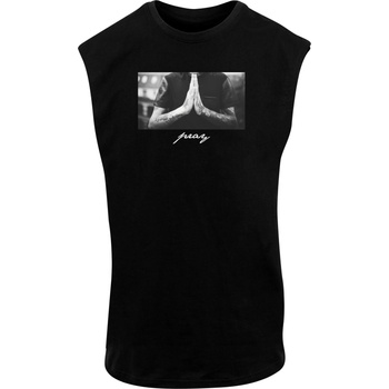 Mister Tee Тениска Pray Sleeveless Tee black XXLUB-MT3453-00007 - Тъмносив, размер XL