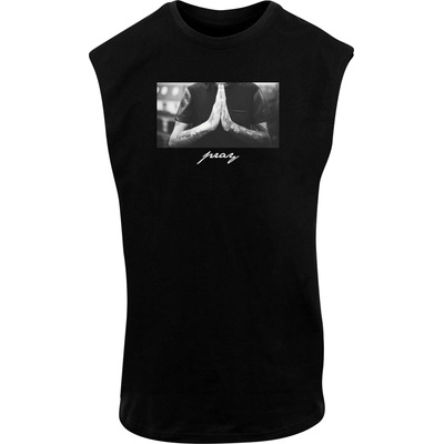 Mister Tee Тениска Pray Sleeveless Tee black XXLUB-MT3453-00007 - Тъмносив, размер XL