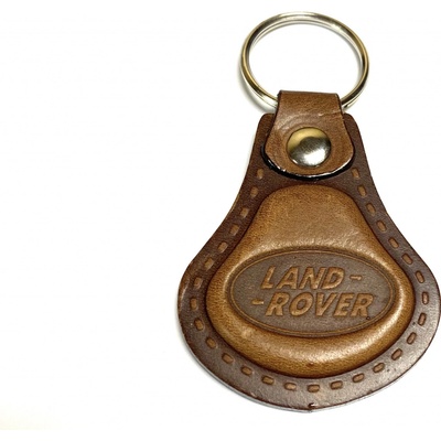 Prívesok na kľúče AUTO Two M Kožená Land Rover hnedá