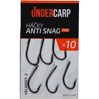 UnderCarp Anti Snag PRO vel.2 10 ks