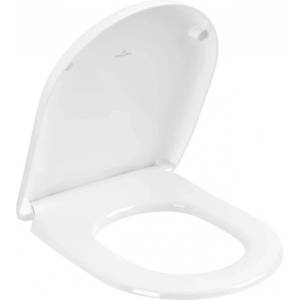 Villeroy & Boch Тоалетна чиния Villeroy&Boch Antao с плавно затваряне, алпийско бяло (8M67S1R1)