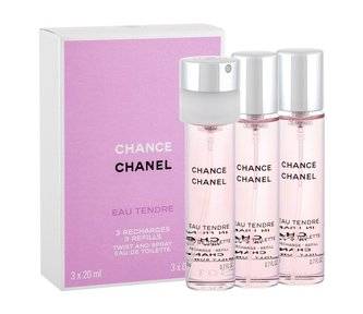 Chanel Chance Eau Tendre toaletní voda dámská 3 x 20 ml náplň od 2