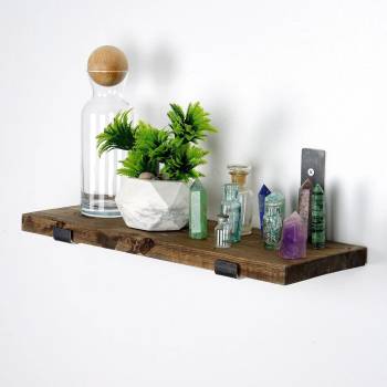 Image 1 of ASIR GROUP Стенен рафт 16x40 cм смърч (AS0668)