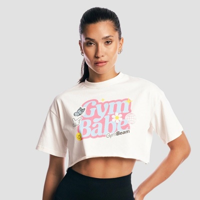 GymBeam Dámske tričko GymBabe Cream