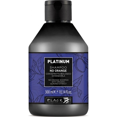 Black Platinum No Orange Shampoo 300 ml