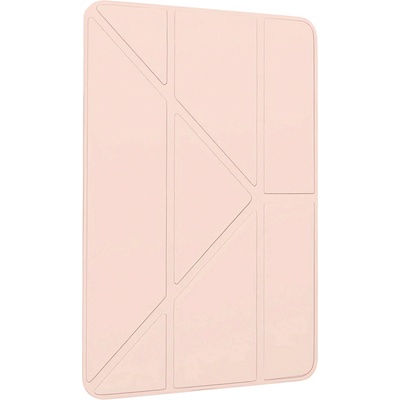 AlzaGuard Clear Flip Case pre iPad 10,9" (2022/2024) a 11" (2025) a Pencil – ružové AGD-TCCF051P