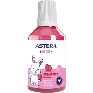 Astera Kids Вода за уста Strawberry, 300 ml