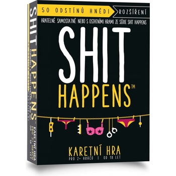Asmodee Shit Happens: 50 odtieňov hnedej
