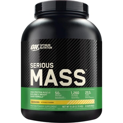 Optimum Nutrition Serious Mass [2721 грама] Банан