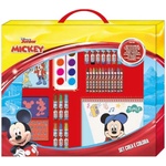 MC Toys Куфарче "Mickey Mouse" с комплект за рисуване за деца - 35 части