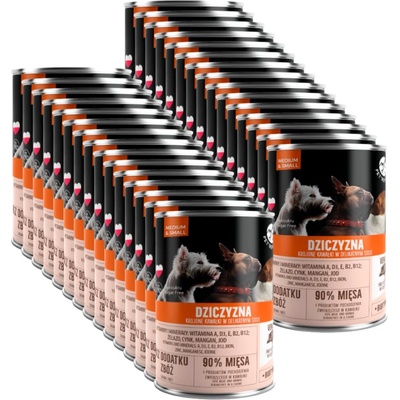 PetRepublic Adult kúsky v omáčke so zverinou 30 x 400 g
