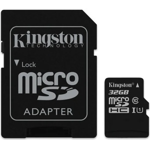 Kingston microSDHC 32GB C10/UHS-I/U1 SDCS/32GB