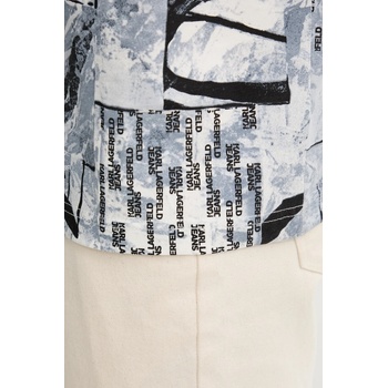 Karl Lagerfeld Jeans Памучна тениска Karl Lagerfeld Jeans (A4M17031)