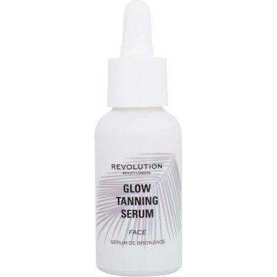 Makeup Revolution London Glow Tanning Serum SPF30 ochranné opalovací sérum na obličej 30 ml