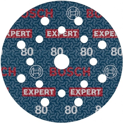 BOSCH Brusný kotouč EXPERT O780 s fólií, 125 mm, G80, 6ks 2608902400