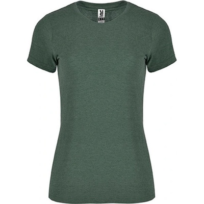 Roly Fox Dámske tričko CA6661 Heather Bottle Green