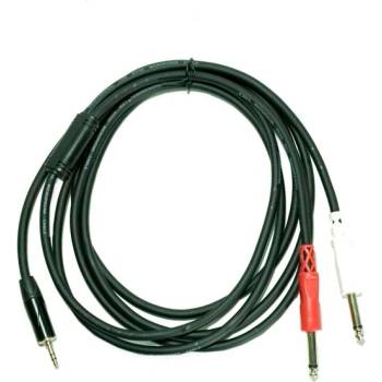 Image 1 of Ant X Кабел 3, 5 стерео жак- 2х 6, 3 моно жака 3m (3.5st/2x6.3 3m)