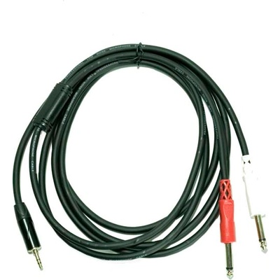 Ant X Кабел 3, 5 стерео жак- 2х 6, 3 моно жака 3m (3.5st/2x6.3 3m)