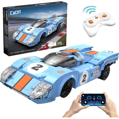 CaDA RC pretekárske auto AZURE STORM 1:20 266 dielikov