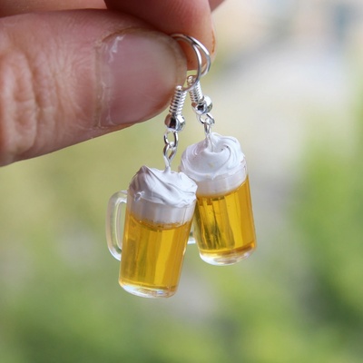 CircusMind náušnice pivo S3159