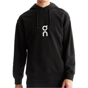 On Мъжки суичър On Club Hoodie Jumper - Black (017-4201-0113)