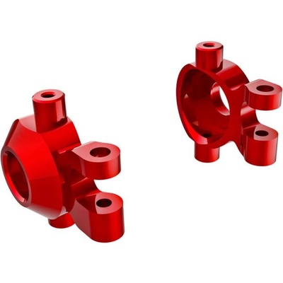 Traxxas алуминиева главина червено анодизирана (лява и дясна)
