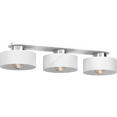 Плафон MARTI 3xE27/15W/230V бял/хром (LU9842)