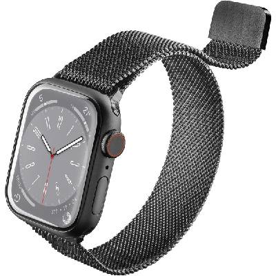 Метална каишка за Apple Watch 42/44/45/49 mm черна 11720