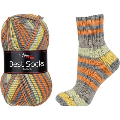 Vlna Hep Příze Best Socks 6-fach, 7363