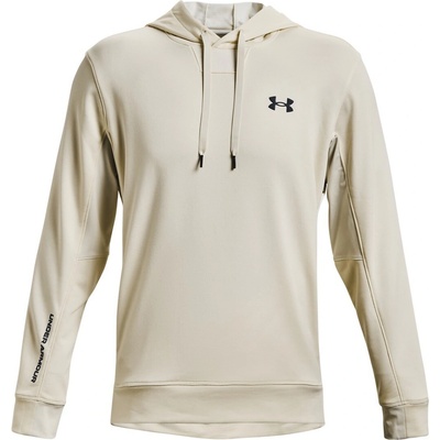 Under Armour UA Armour Terry Hoodie-brn hnedá
