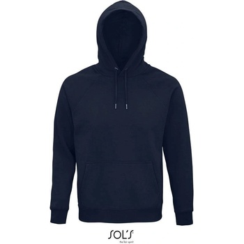 Sol's Stellar Unisex bio mikina s kapuc. modrá f.n.