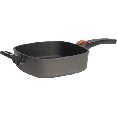 SKK Titanová čtvercová pánev 28cm/28cm/8cm indukční s odnímatelnou rukojetí
