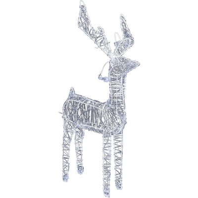Home Styling Collection Dekorativní figurka svítící motiv sobů 80 LED 80 cm