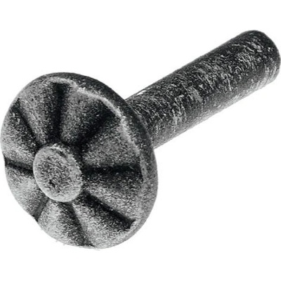 PSG Ozdobný nit kováčsky 64.022, 36 mm, pr. hlavy 18 mm, pr. tŕňa 6 mm, pre kované ploty, brány, zábradlia, mreže