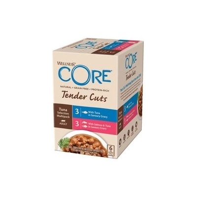 Wellness CORE Tender Cuts Tuniakový 6 x 85 g