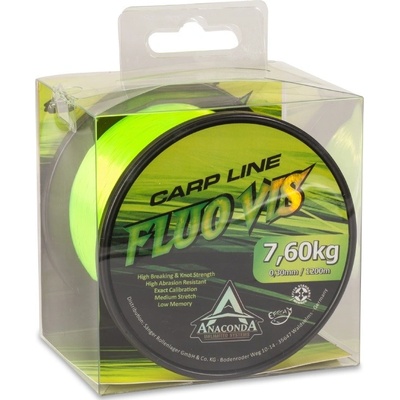 Saenger Anaconda Fluo Vis green 1200 m 0,26 mm