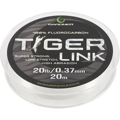 Gardner Fluorocarbonový Tiger Link 20 m 0,37 mm 20 lb