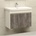 Inter Ceramic Конзолен PVC шкаф ICP 8365+ мивка 8048-2NEW, 80.5x46x63см (8365+8048-2NEW)