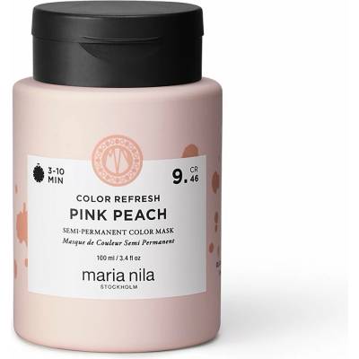 Maria Nila Colour Refresh jemná vyživujúca maska bez permanentných farebných pigmentov odtieň Pink Peach 9.46 100 ml