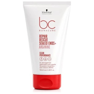 Schwarzkopf BC Bonacure Repair Rescue Sealed Ends+ Arginine крем-серум против цъфтящи краища 100 ml за жени