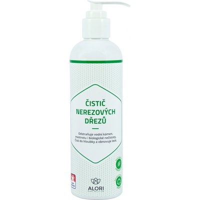 Alori Čistič nerezových dřezů 250 ml