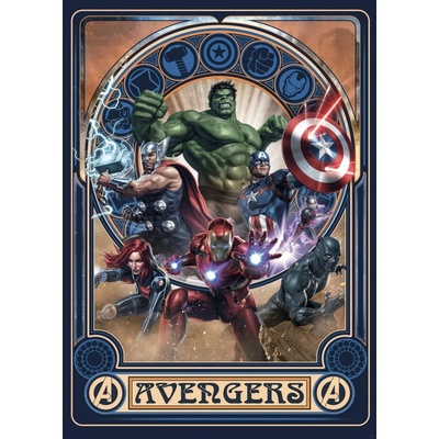Komar Vliesová fototapeta Avengers Ornament rozměry 200 x 280 cm