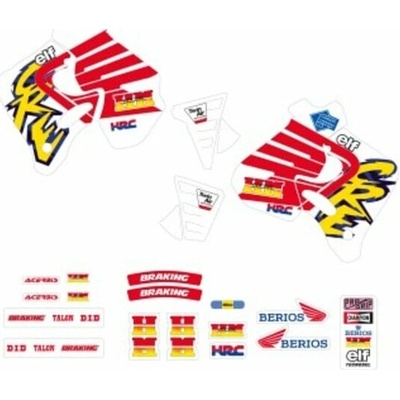 TECNOSEL Grafická sada Replica Team Honda Enduro 1995 21V05