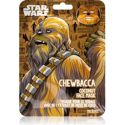 Mad Beauty Star Wars Chewbacca хидратираща платнена маска с кокосово масло 25ml