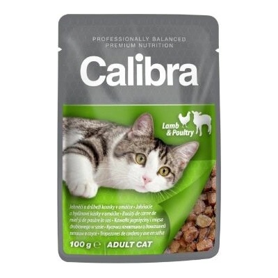 Calibra Cat Adult Lamb & Poultry 100 g