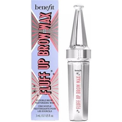 Benefit Fluff Up Brow Wax fixační vosk na obočie transparentní 3 ml