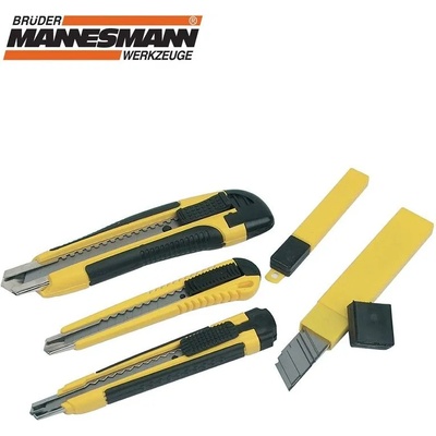 Brüder Mannesmann Комплект макетни ножове 5 броя / Mannesmann 60125 / (M 60125)
