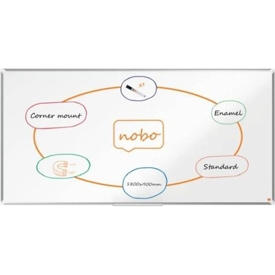 Nobo Premium Plus, 180 x 90 cm smaltovaná