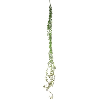 Závěsná větev čajový lístek zelená délka 130 cm