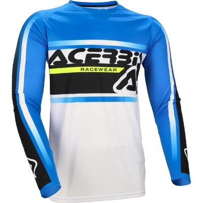 Acerbis dres junior MX LINEAR bílá/modrá XL – Zbozi.Blesk.cz